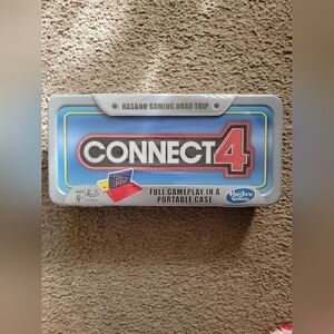 Hasbro Connect 4 Gaming Road Trip Travel Exclusive Portable Case New Sealed